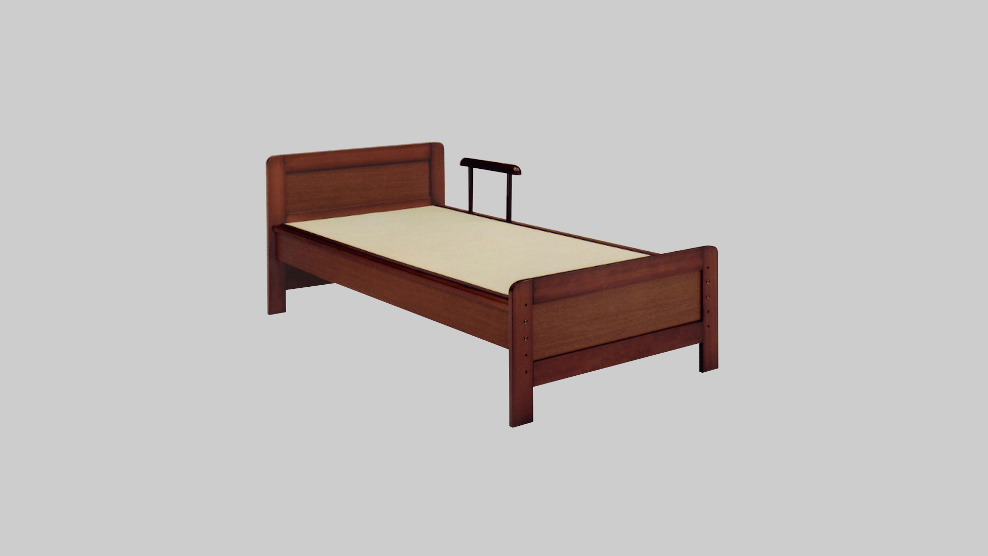 木製ベッド  高さ4段階調節式 IBW-109 イメージ